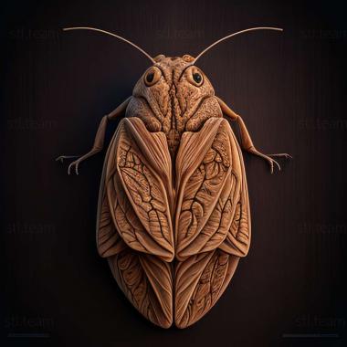 3D model Acleris nigrilineana (STL)